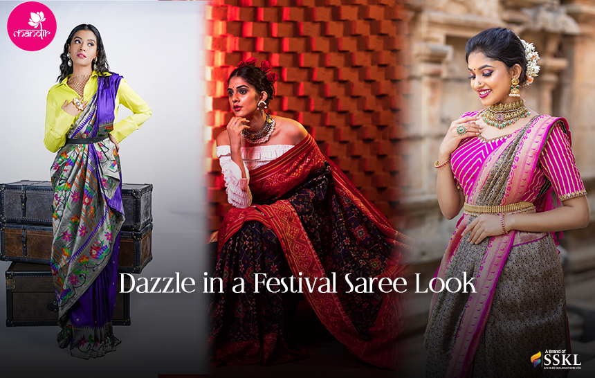 The top 10 saree looks you must try this festival season.